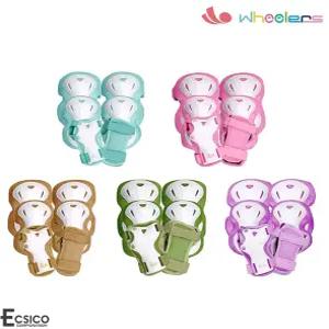 휠러스 O휠러스 스마트 아동용 인라인 자전거 보호대 세트