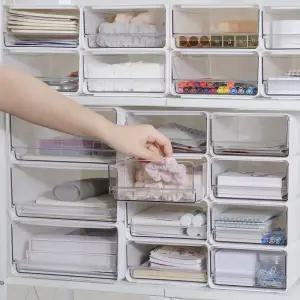 코멧 홈 투명창 서랍 다용도 펜트리 정리함