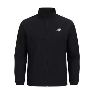 뉴발란스 에센셜 러닝 우븐 러닝 남성 바람막이 집업 자켓 점퍼 블랙 MJ41243-BK