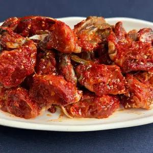 국내산 양념황게장 황게 양념게장 깨다시 꽃게장 500