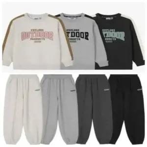 [갤러리아] [아웃도어프로덕츠키즈]기모 맨투맨셋트OD254IMM04/BPT03_BLK/MLG/OTM