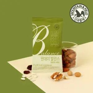 산과들에 하루견과 원데이발란스그린 60봉 (아몬드 호두 등 7종구성)