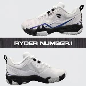 라이더 배드민턴화 화이트 블랙 2025RBS-8 배구 실내 운동화 인도어 슈즈