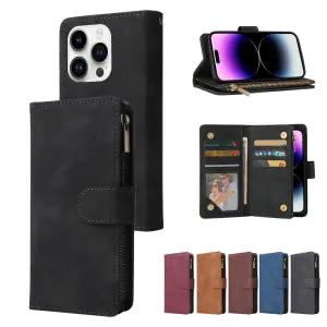 아이폰 17 16 15 14 13 12 11 프로맥스 프로 플러스 에어 미니 지퍼지갑 다이어리 가죽케이스