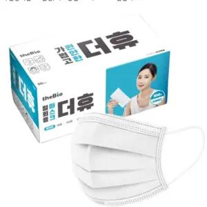 숨쉬기 편한 더휴 덴탈마스크일회용 국산 귀편한 여름 마스크 대형-리뉴얼