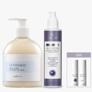 아클레온 청소년 초등학생 좁쌀 여드름 스킨 로션 화장품 2종 세트