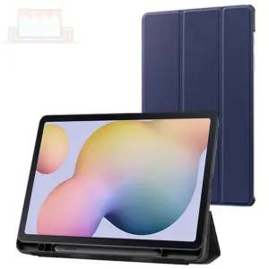 S펜홀더케이스 갤럭시탭S7FE 12.4 네이비 갤럭시탭악세사리 태블릿파우치