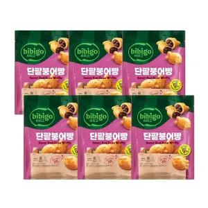 [신세계라이브쇼핑]CJ 비비고 단팥붕어빵 300g x6개