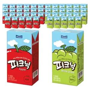 매일 피크닉 사과 200mlx24팩 + 청포도 200mlx24팩