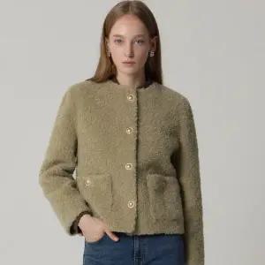 [GS특가][르오트(LeOT)] 양모100 코지 블룸 컬링 부클자켓-사이즈 55~88다양