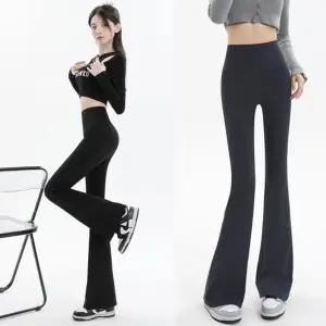 먼키나 하이웨스트 부츠컷 레깅스 팬츠/트레이닝복/요가/바지/운동복/헬스복/와이드/트레이닝/여자/헬스