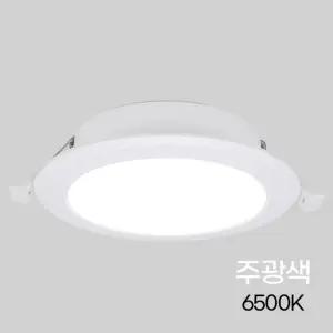 (KC in-487780) 다운라이트 LED(신형) 4인치 12W 주광/매립등/간접등/LED/공장등/스포트라이트/매입등/욕실
