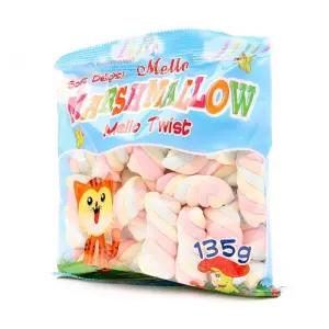 (12개입) 멜로 머쉬멜로우 멜로우 트위스트 135g/마쉬멜로우/구워먹는/마시멜로/마시멜로우/바베큐/BBQ