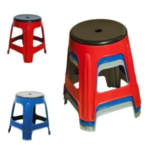 야외 플라스틱 의자 파라솔 편의점 간이 행사용 10개/포차/휴대용/야외용/가벼운/강당/겹쳐서/보관하는