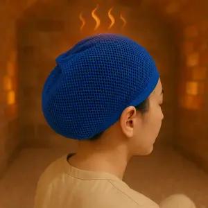 샤워캡 캡 헤어캡 찜질 사우나 목욕탕 망사 모자