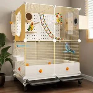 대형새장 이동식 실내 모란 코뉴어 회색 앵무새 날림장 키큰