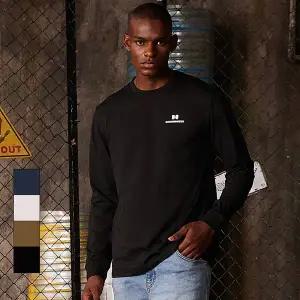 [험머] 남성 소로나 기모 티셔츠 4종택1_HA3LT1301