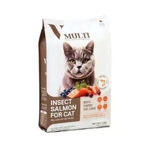 V멀티 인섹트 고양이 사료 연어 (1.2kg)