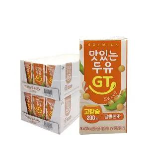 남양유업 맛있는 두유GT 고칼슘 달콤한맛 190ml X 48개