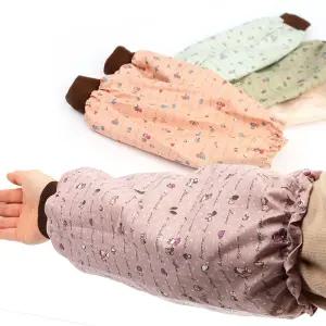 작업용 손목 토시/청소/텃밭/농사/밭/일/팔/면/다용도/보호/VKF/XHTL/원예/꽃/무늬/플라워