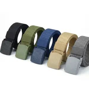 전술 벨트 허리 플라스틱 버클 등산 작업 군인 밀리터리 허리띠