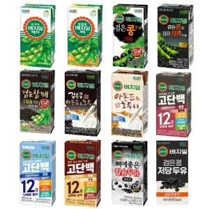 정식품 베지밀 12가지맛 72팩