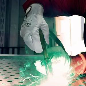 용접 장갑 소가죽 알곤 안전 산업 방열/보호구/캠핑/작업/글러브/내열/절연/가죽/용/가시/원예/정비/건설