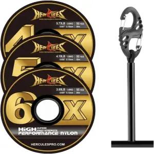 헤라클레스 플라이 낚시 티펫 3팩 홀더 55야드