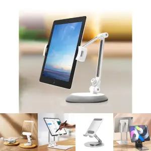 코셀마 원형 받침 태블릿 스마트폰 거치대/책상/받침대/스탠드/폰스탠드/다용도/테이블/탁상용/탁상/휴대폰