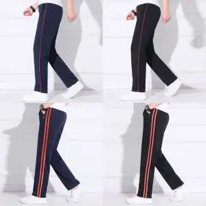 트레이닝 바지 스쿨룩 오렌지라인 블랙 네이비 교복