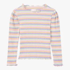 [로엠걸즈] 인터록 골지 티셔츠 RGLA2616C