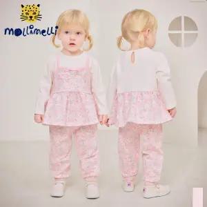 [몰리멜리] 잔꽃뷔스띠에상하복