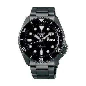 [세이코알바]세이코 남성 남자 블랙 오토매틱 메탈시계 SRPD65K1