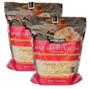 [커클랜드]코스트코 커클랜드 시그니춰 멕시칸 스타일 블렌드 치즈 1.13kg 2개gx