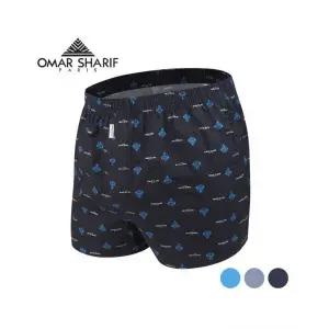 오마샤리프 40수 순면 남성 트렁크 3매 OST4020 585441