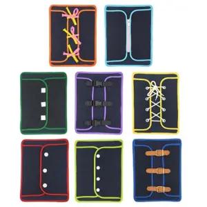 두돌아기 소근육발달 단추지퍼 끼우기놀이 헝겊교구 어린이집