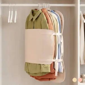 좌우밀착 옷장 행거 옷걸이 의류 압축팩 정리 스트랩 L