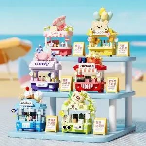 [퍼즐피플]나노블럭 미니 푸드코트 6종 세트 1658조각(PCS)