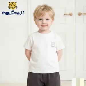 [몰리멜리] 리틀퍼피베이직반팔티셔츠