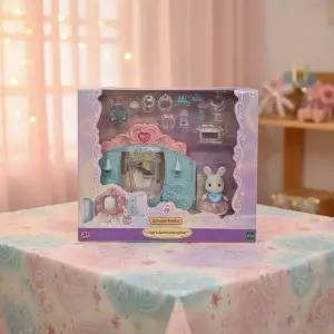 실바니안 패밀리 눈꽃토끼소녀 드레스룸 토끼 인형 피규어 미니어쳐 소품 액세서리 장난감