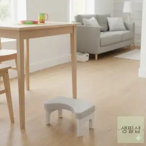 어린이 식탁 발받침 사무실 컴퓨터 책상 다리 거치대 다리거치대