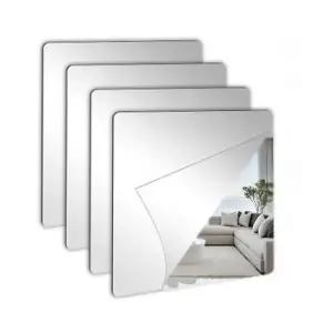 아크릴거울 붙이는 안전거울 280사이즈 4장