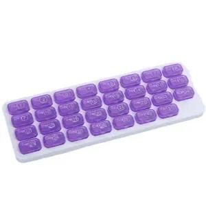 날짜별 알약통 여행용 한달 약보관함 휴대용 알약 보관함