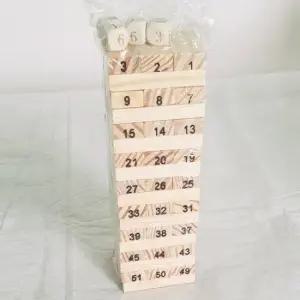 우드 블럭 나무 쌓기 게임 놀이 활동 교재 교구 블러쌓기 실내게임