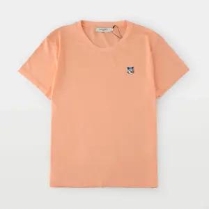 메종키츠네 폭스 헤드 패치 반팔 티셔츠 IW00148KJ0087 P612