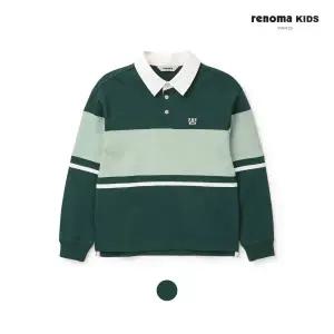 [대구백화점] [레노마키즈]초등 남아 배색 절개 카라 티셔츠(R2611T101)