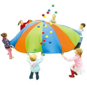미니운동회 공튀기기 놀이용 파라슈트 1.8m 야외장난감 실내체육 학교