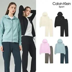 [캘빈클라인](26SS)(집업+팬츠) 캘빈클라인 여성 에센셜 셋업 (컬러 택 1)