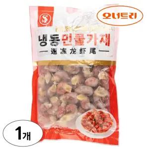 냉동 자숙 민물 가재 꼬리 350g 마라롱샤 마라룽샤 재료