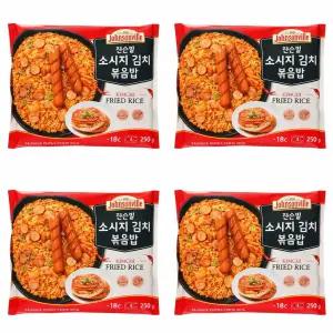 쟌슨빌 소시지 김치 볶음밥 250g 4팩